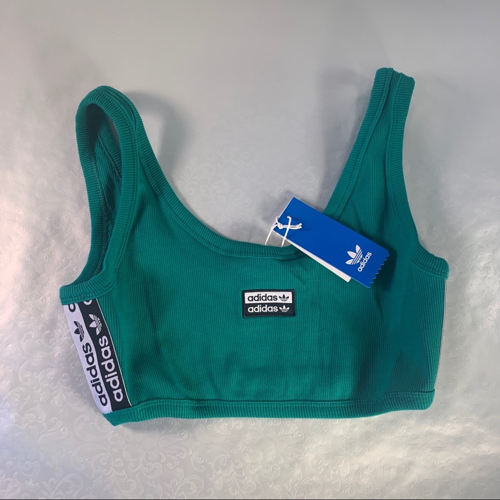 New women’s Adidas tape bra